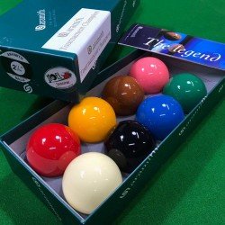 Jogo Bola De Bilhar Sinuca Snooker 52mm Com 16 Bolas - Atena Mix