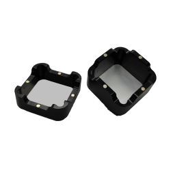 Protetor de giz em metal - Cubo Preto