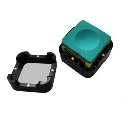 Protetor de giz em metal - Cubo Preto