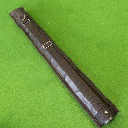 Estojo Tubo para 1 Taco 1/2 - Courino Preto