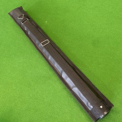 Estojo Tubo para 1 Taco 1/2 - Courino Preto