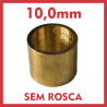 Virola de Metal 10,0mm (s/rosca)