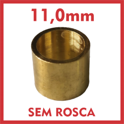 Virola de Metal 11,0mm (s/rosca)