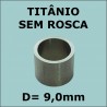 Virola de Titânio Importada S/ ROSCA - 9,0mm