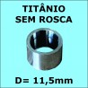 Virola de Titânio Importada S/ ROSCA - 11,5mm