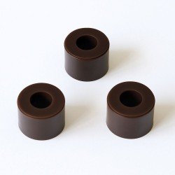 Virola Super-Reforçada em Nylon Marrom 12mm - 3...