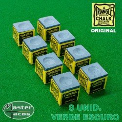 Giz Triangle Verde Escuro (8 un.)