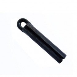 Suporte para taco em borracha - Preto