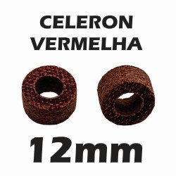 Virola de Celeron 12mm - Vermelha